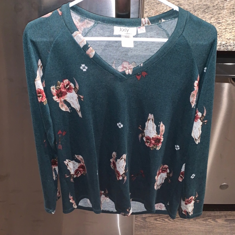 Western theme long sleeve